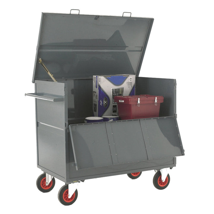 Security Box Trolley - Steel Sides and Deck
